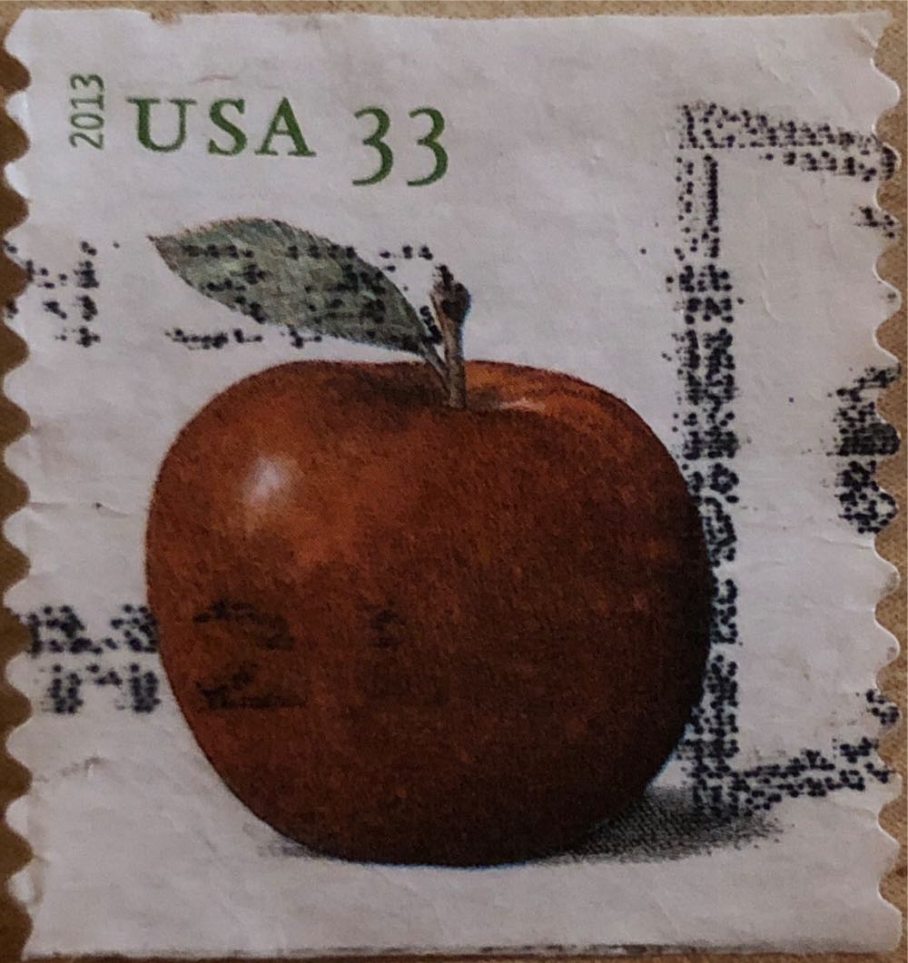 USA Apple (2013)  stamp collectible - Main Image 2