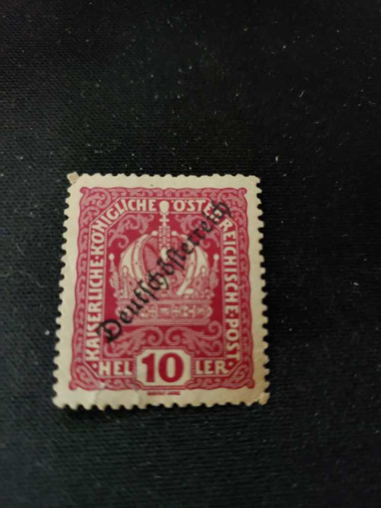 King George V Surchargeed Two Pence