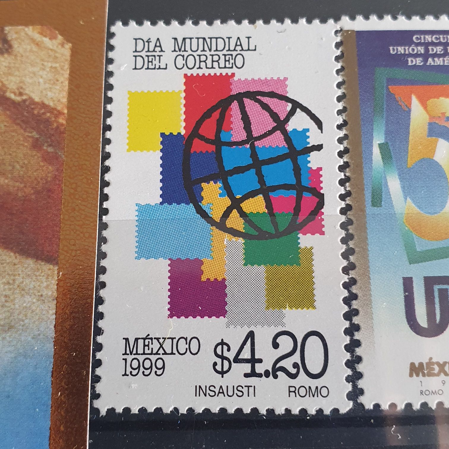 Día Mundial Del Correo  stamp collectible - Main Image 2