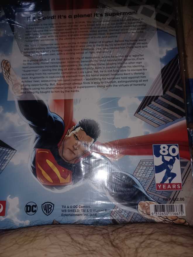 Australia Post Superman Collectible Postage Stamps  stamp collectible [Barcode 9312650116675] - Main Image 2