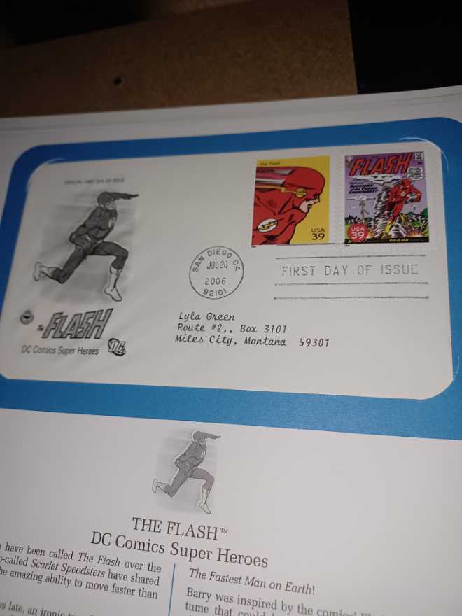 DC Comics Super Heroes Stamps  stamp collectible - Main Image 2