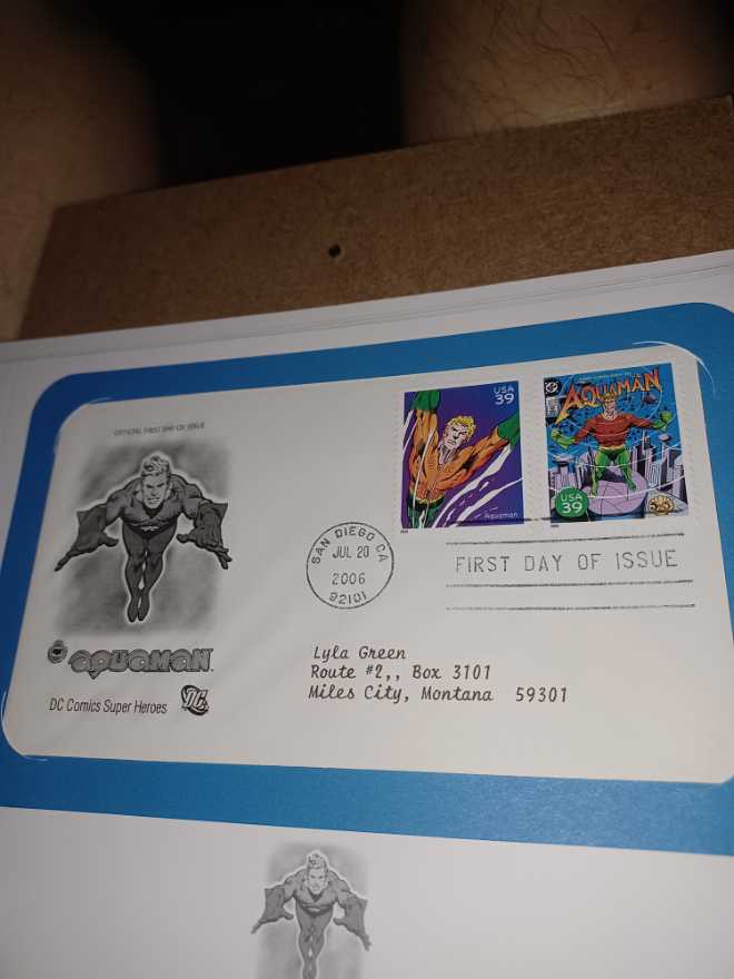 DC Comics Super Heroes Stamps  stamp collectible - Main Image 2