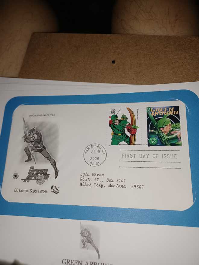 DC Comics Super Heroes Stamps  stamp collectible - Main Image 2