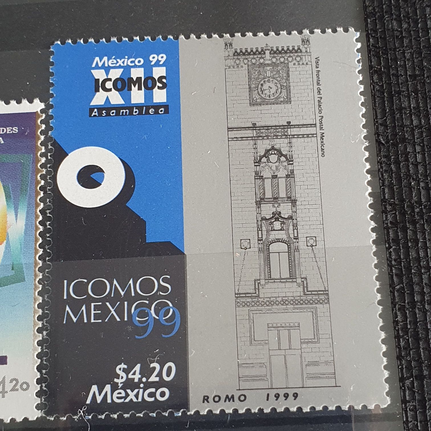 Icomos México  stamp collectible - Main Image 2