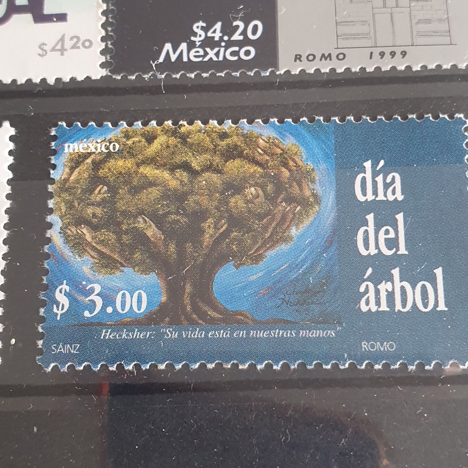 Día Del Árbol  stamp collectible - Main Image 2