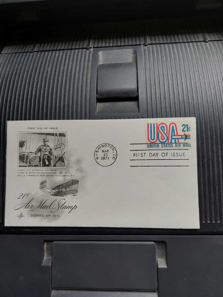 Us Airmail FDC  stamp collectible - Main Image 2