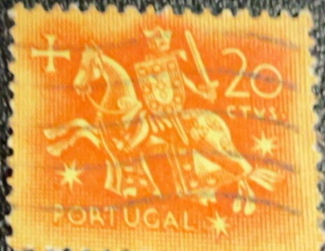 Knight on Horse  stamp collectible - Main Image 2