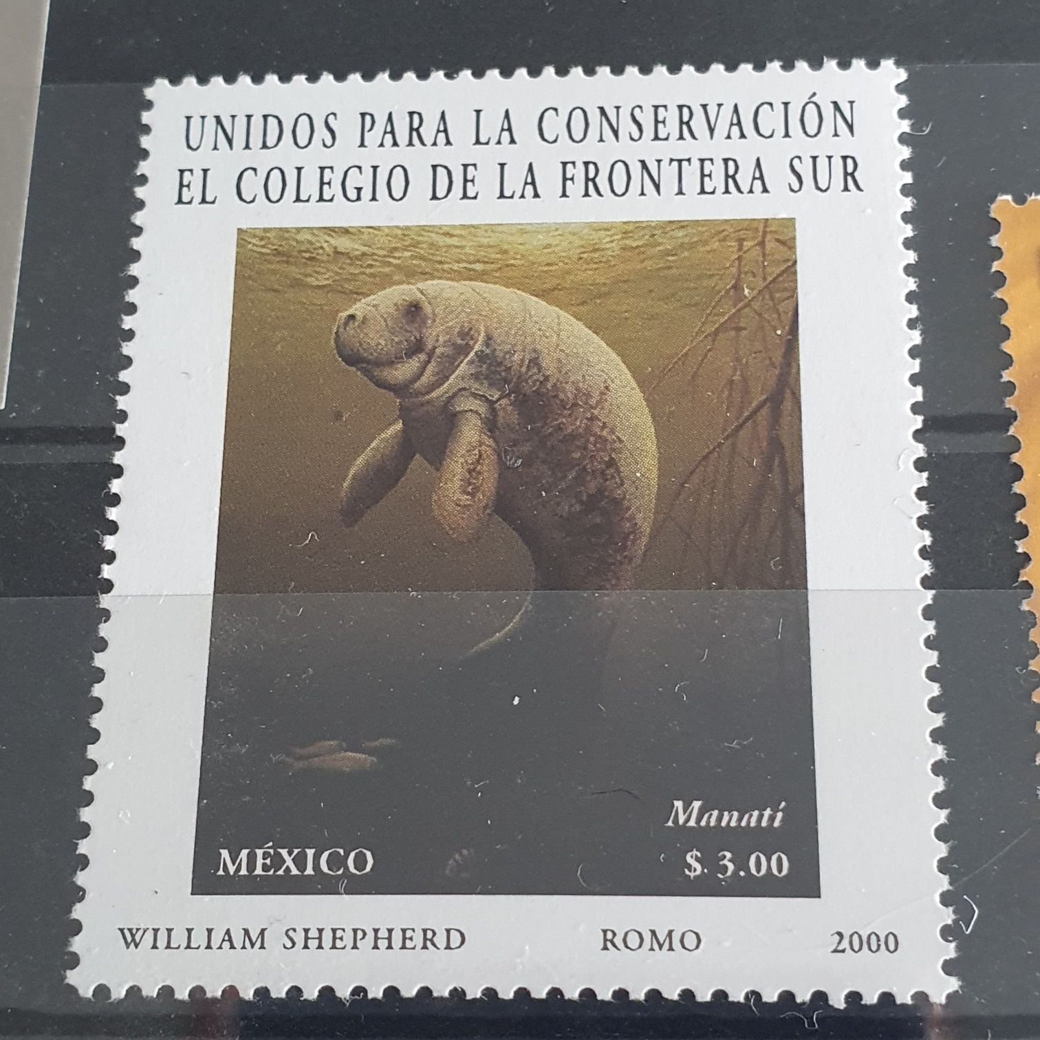 Unidos Para Conservación El Colegio De La Frontera Sur  stamp collectible - Main Image 2