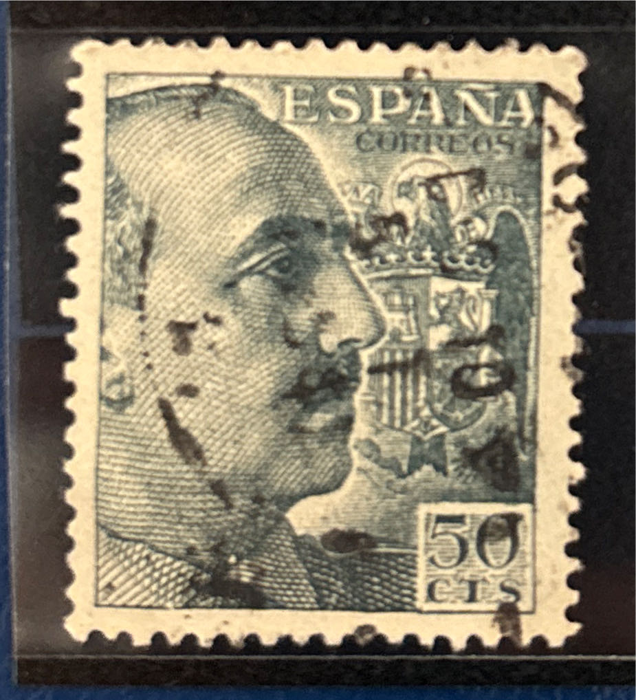 General Franco  stamp collectible - Main Image 2