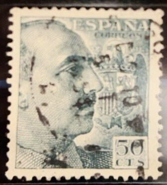 General Franco  stamp collectible - Main Image 3