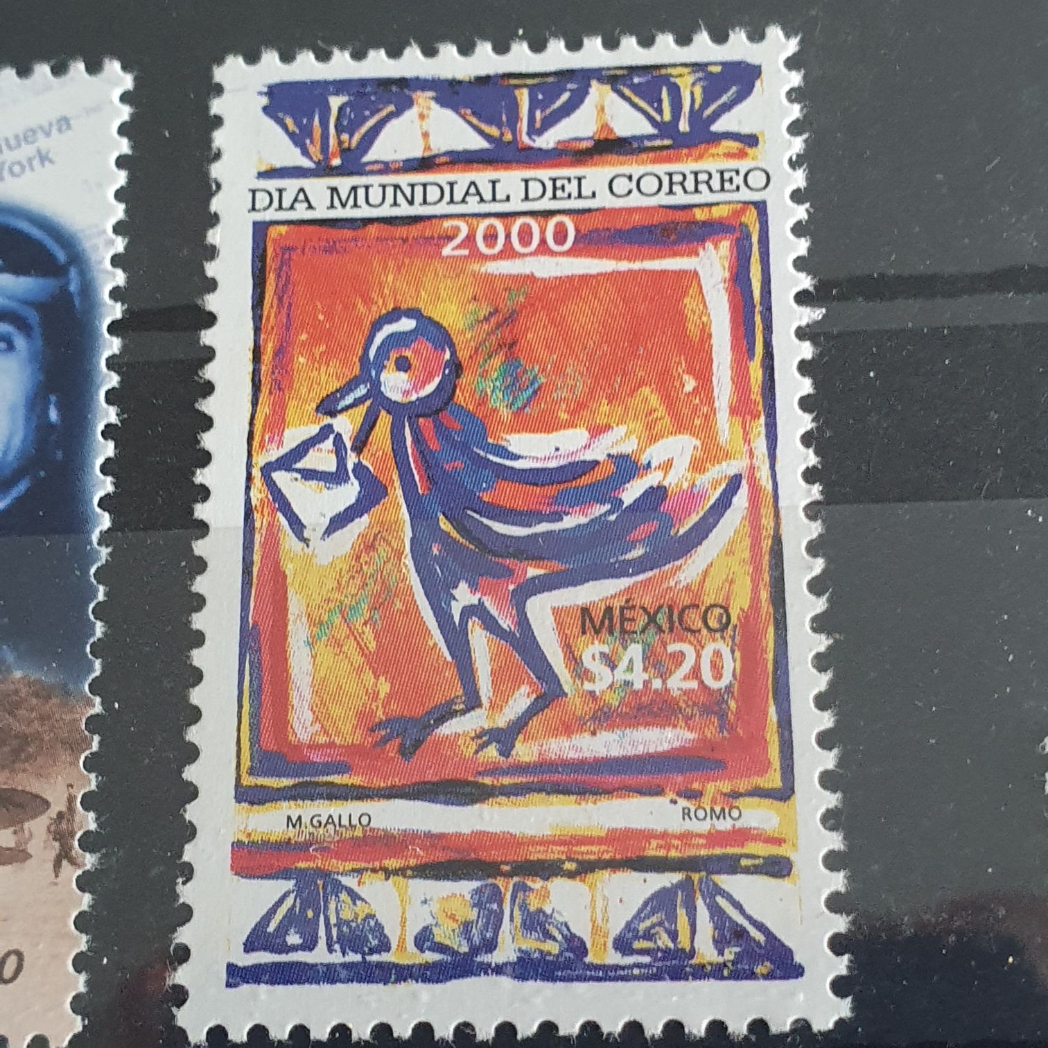 Día Mundial Del Correo  stamp collectible - Main Image 2