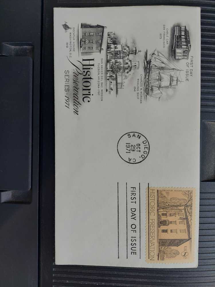 Historic Preservation Decatur House  stamp collectible - Main Image 2