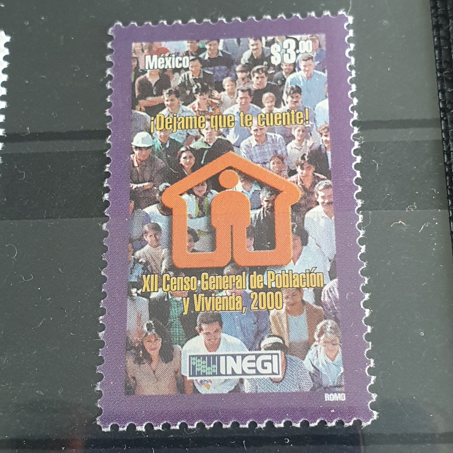 XI Censo General De Población Y Vivienda 2000  stamp collectible - Main Image 2