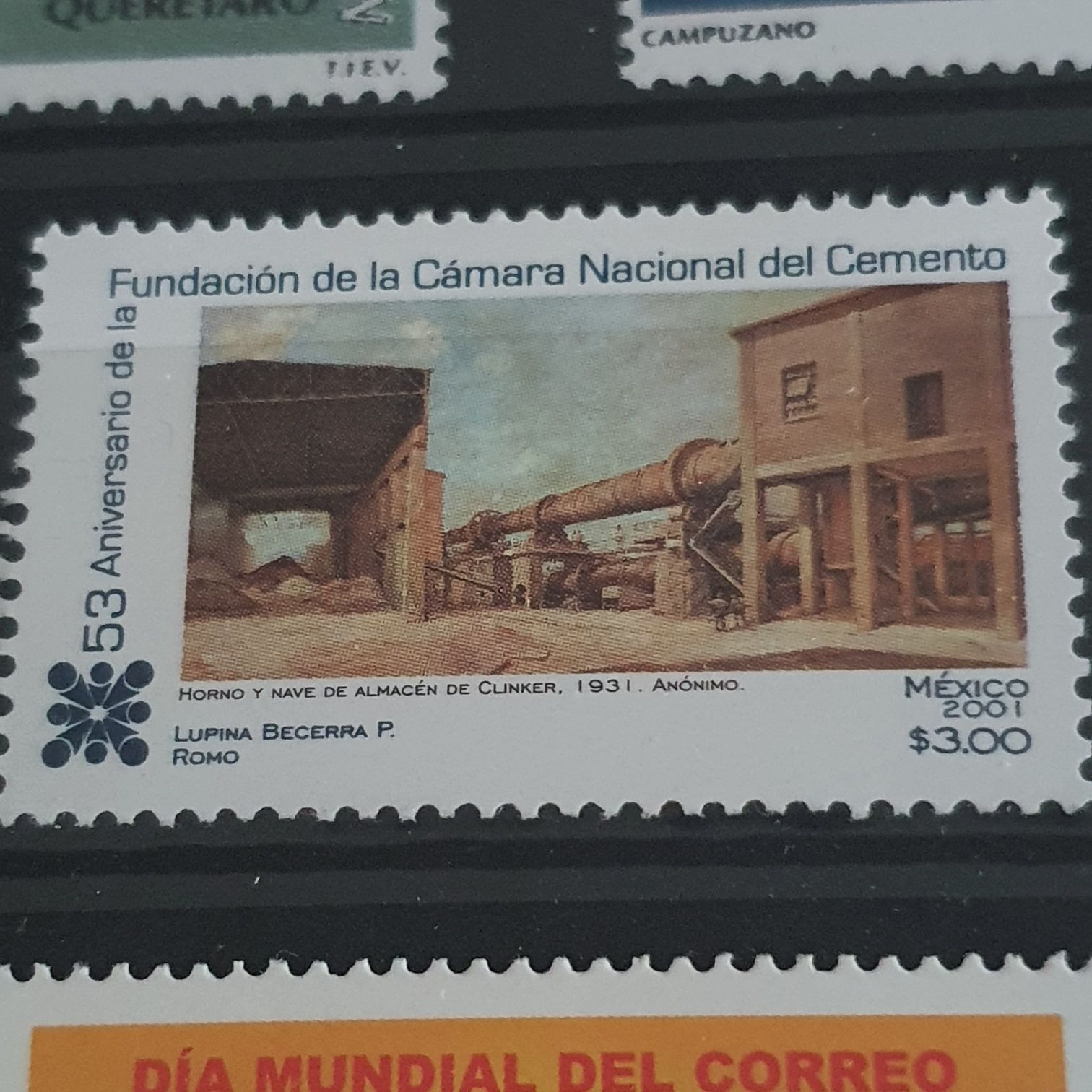 Fundación De La Camara Nacional Del Cemento  stamp collectible - Main Image 2