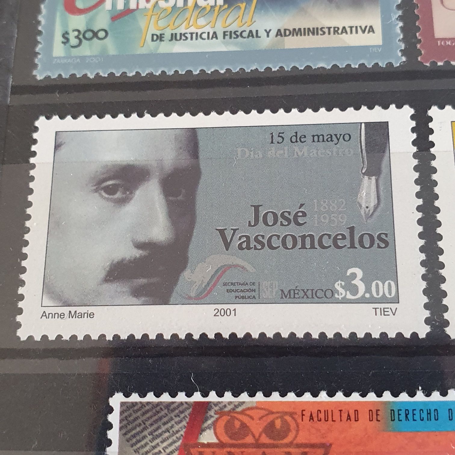 15 De Mayo Día Del Maestro  stamp collectible - Main Image 2