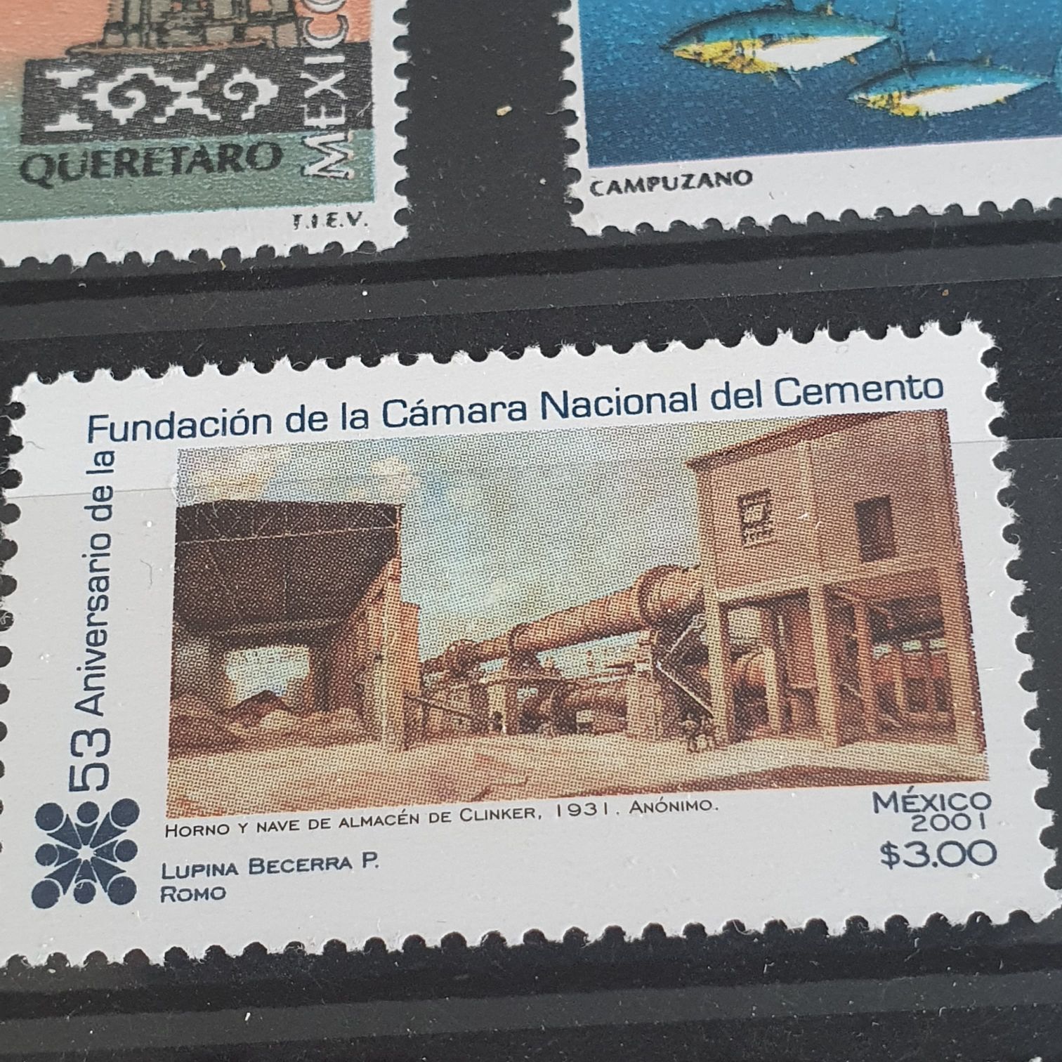 Fundación De La Camara Nacional Del Cemento  stamp collectible - Main Image 2