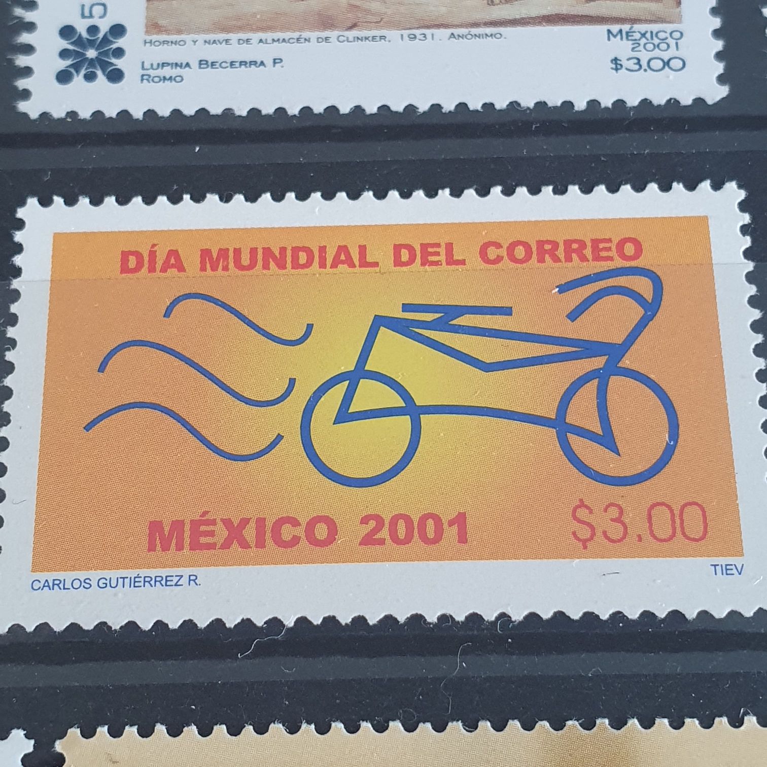 Día Mundial Del Correo  stamp collectible - Main Image 2