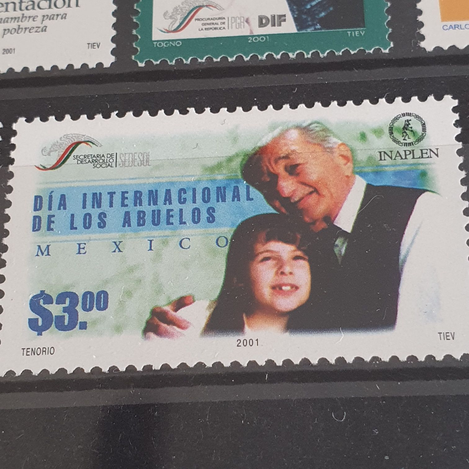 Día Internacional De Los Abuelos  stamp collectible - Main Image 2