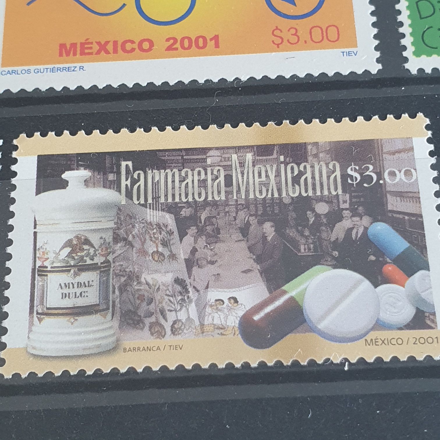 Farmacia Mexicana  stamp collectible - Main Image 2