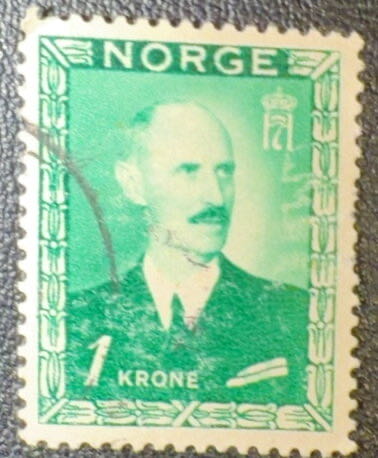 King Haakon 7th  stamp collectible - Main Image 2