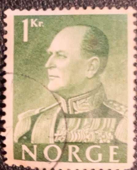 King Olav  stamp collectible - Main Image 2