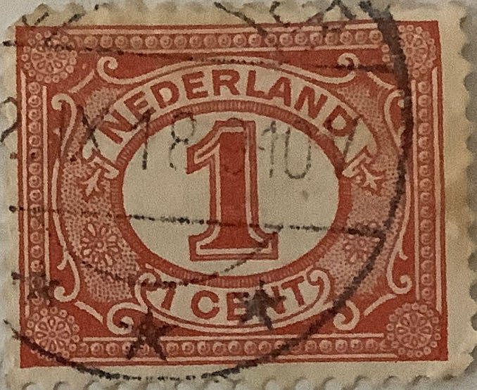 Netherlands: 1953 20¢ Queen Juliana