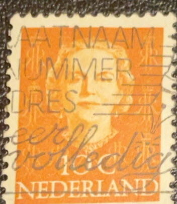 Queen Juliana Photograph  stamp collectible - Main Image 2