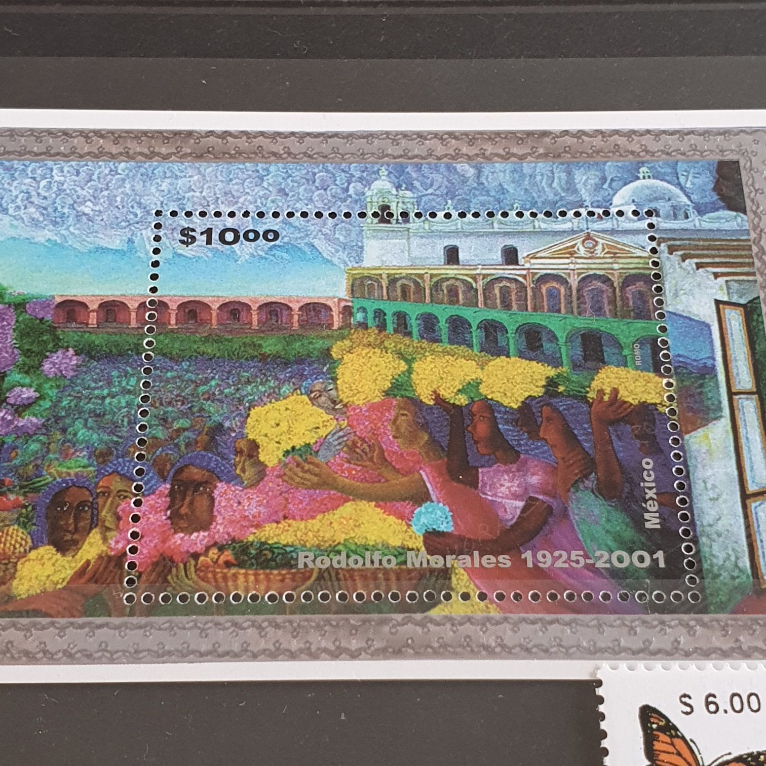 Rodolfo Morales  stamp collectible - Main Image 2