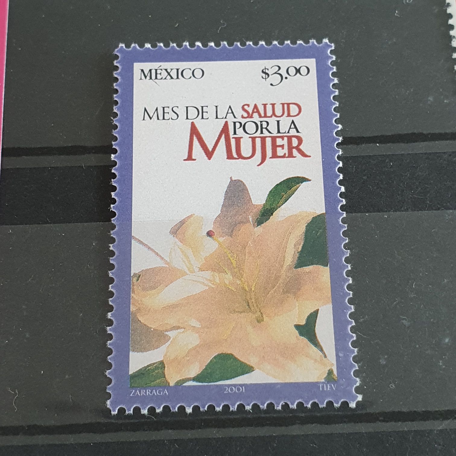 Mes De La Salud Por La Mujer  stamp collectible - Main Image 2