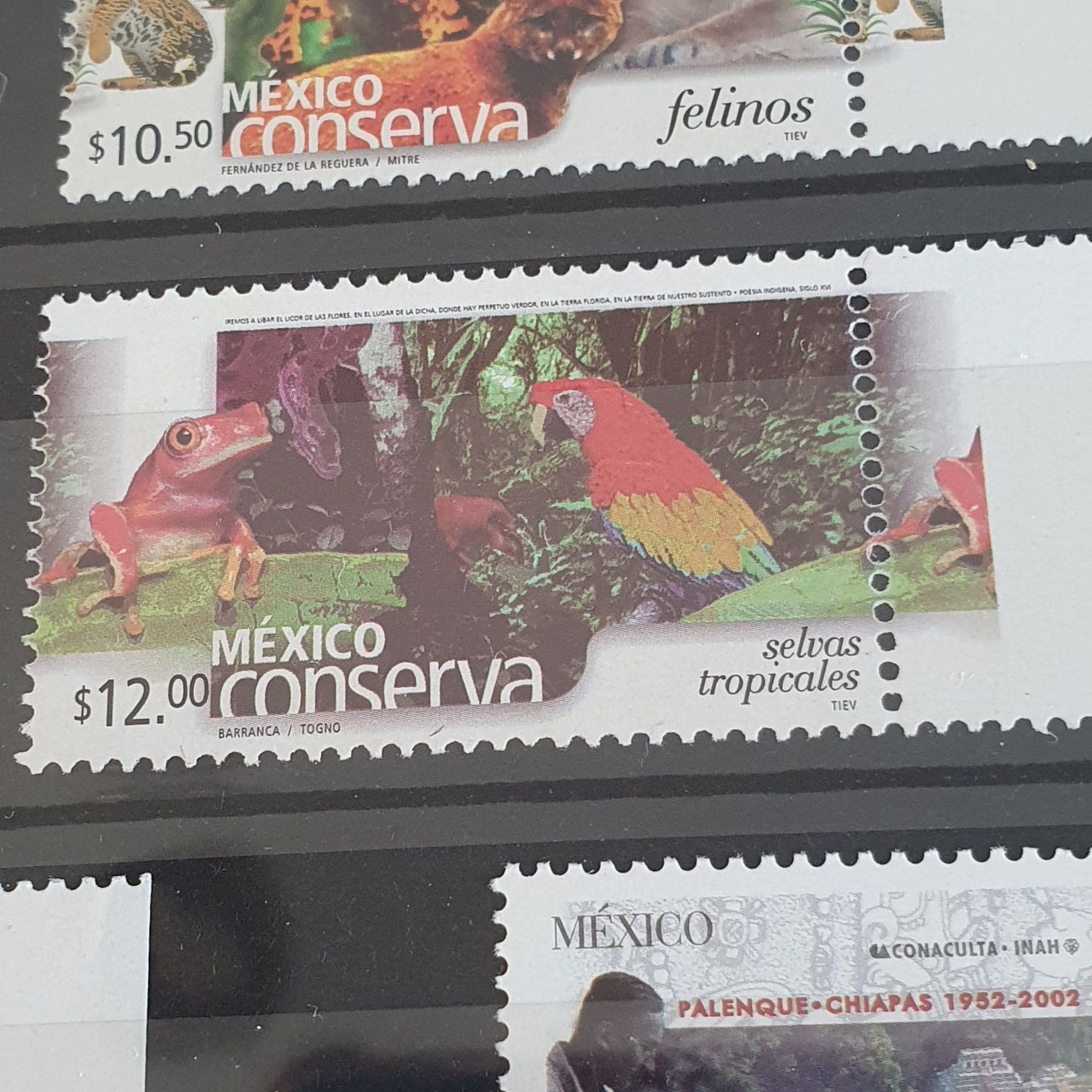 México Conserva Selvas Tropicales  stamp collectible - Main Image 2