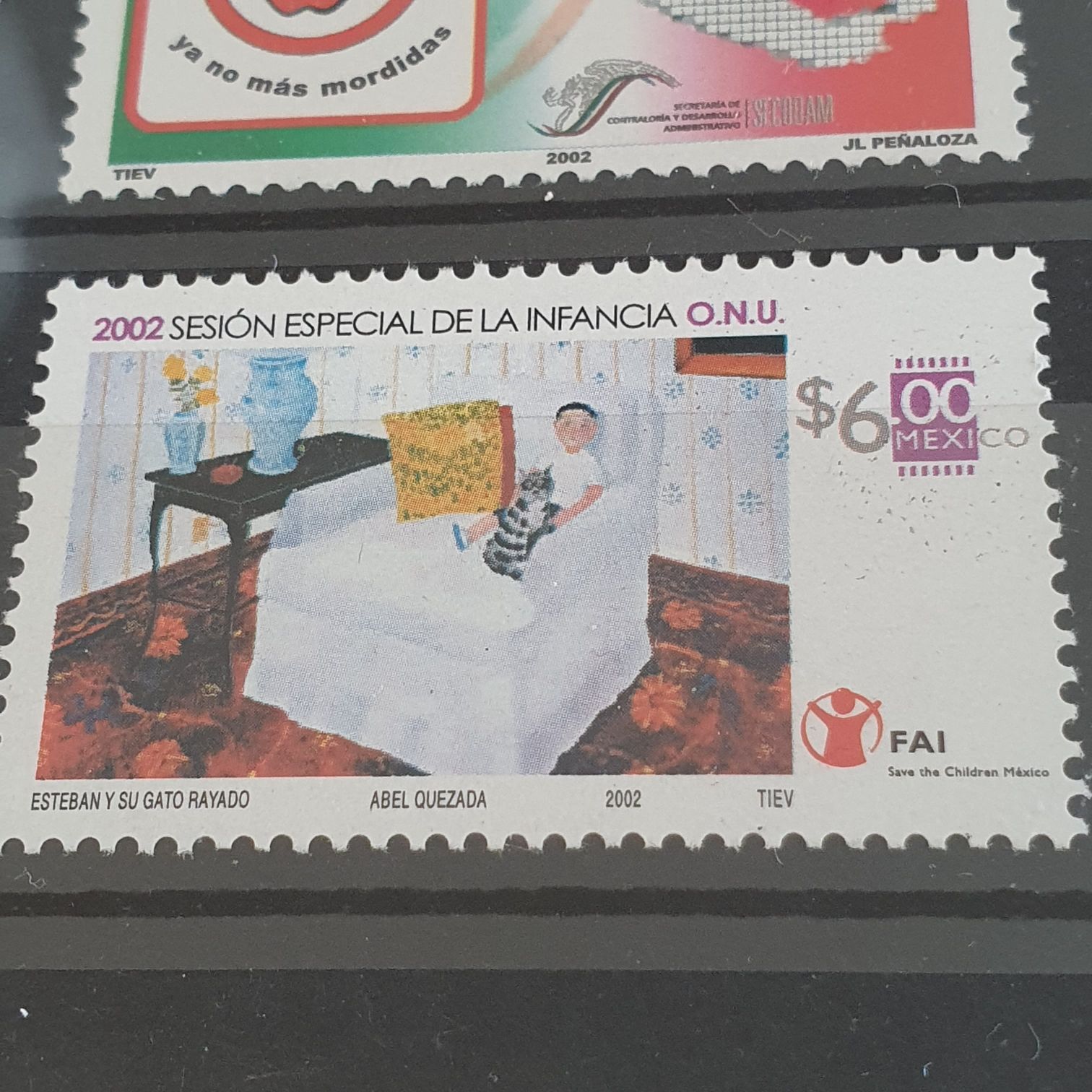 Sesión Especial De La Infancia  stamp collectible - Main Image 2