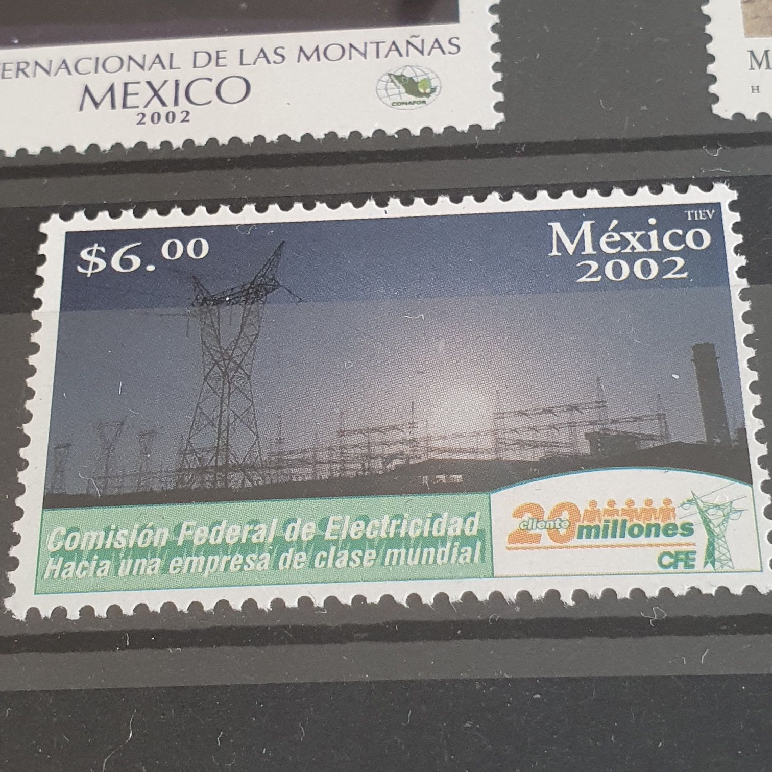Comisión Federal De Electricidad  stamp collectible - Main Image 2