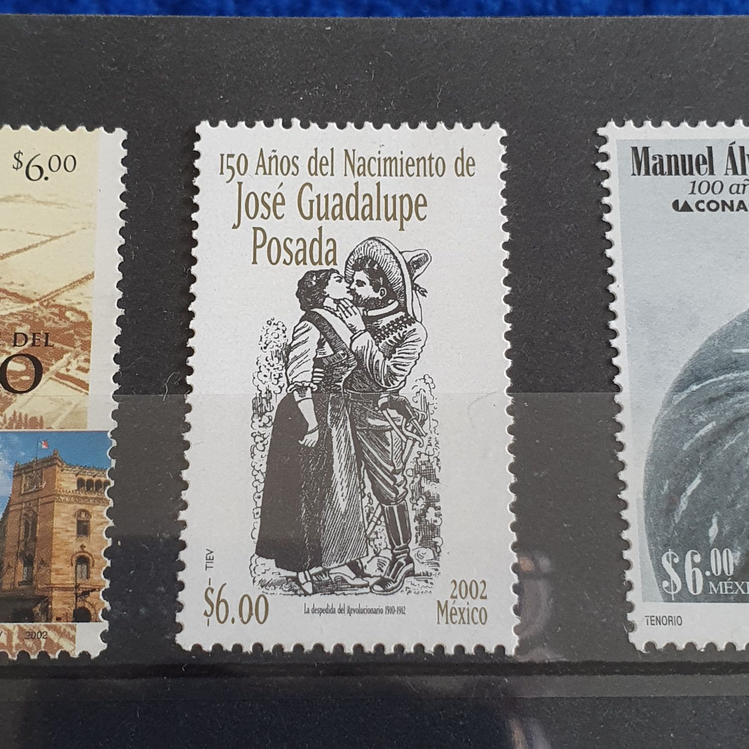 160 Años Del Nacimiento De Jose Guadalupe Posada  stamp collectible - Main Image 2