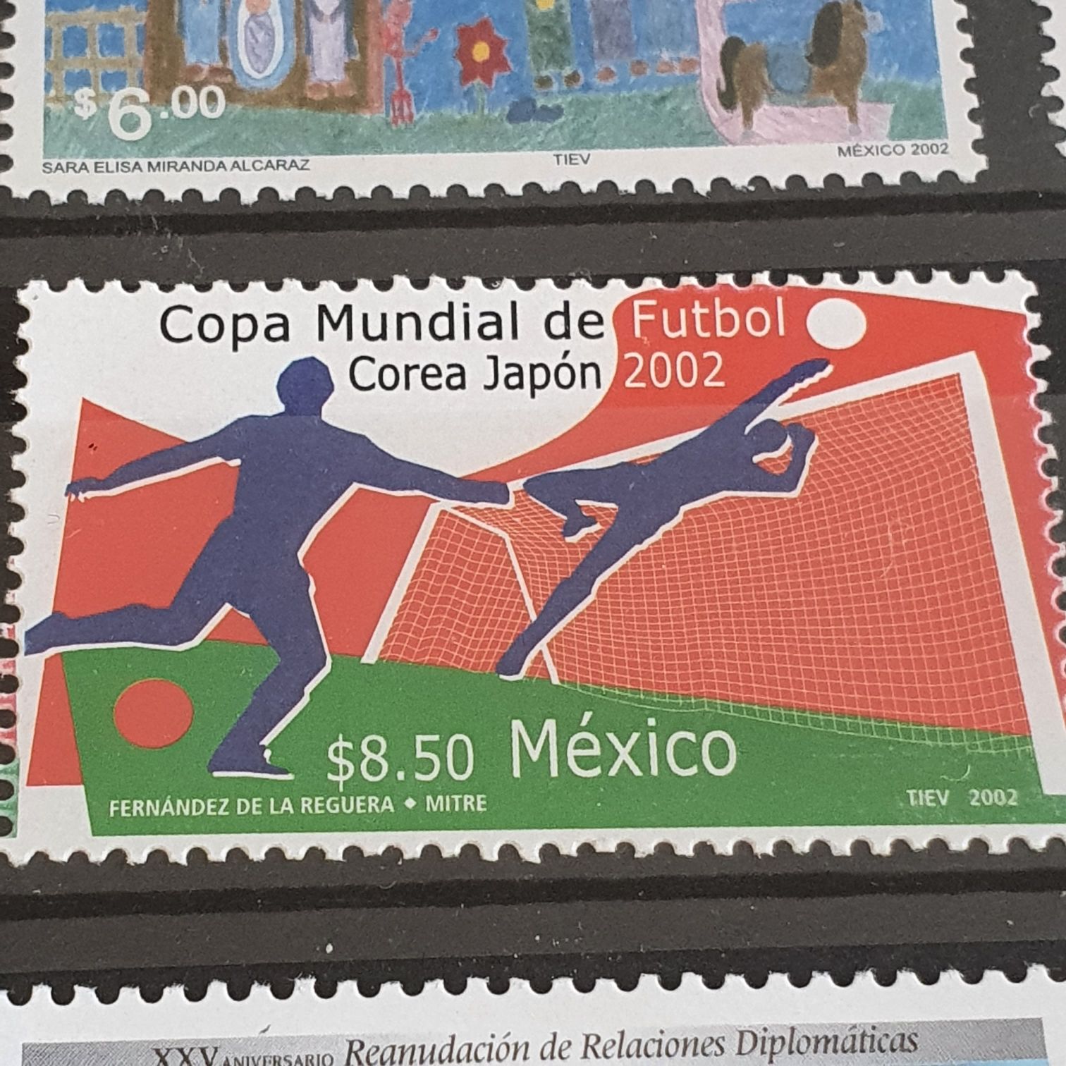 Copa Mundial De Fútbol Corea Japon 2002  stamp collectible - Main Image 2