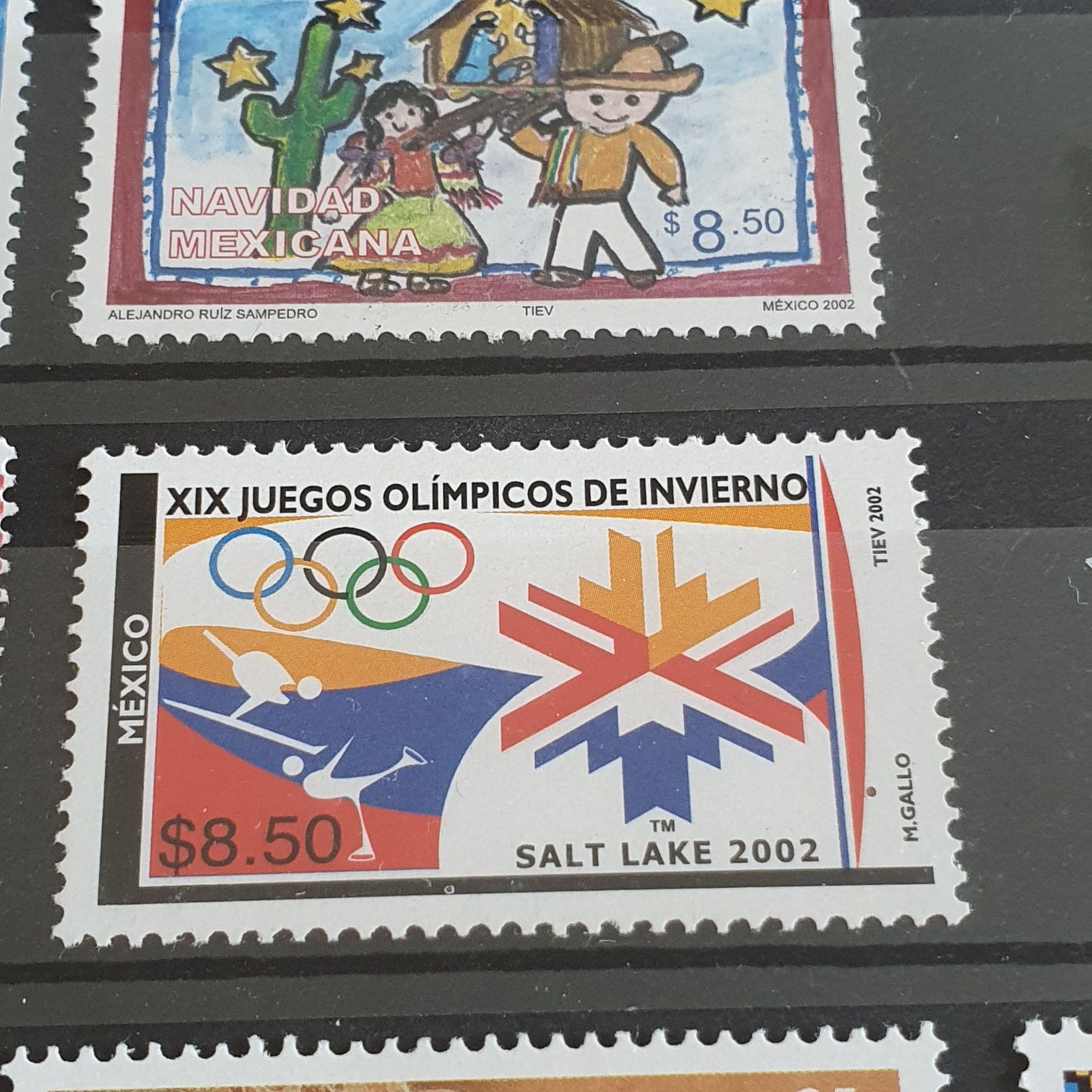 XIX Juegos Olímpicos De Invierno  stamp collectible - Main Image 2