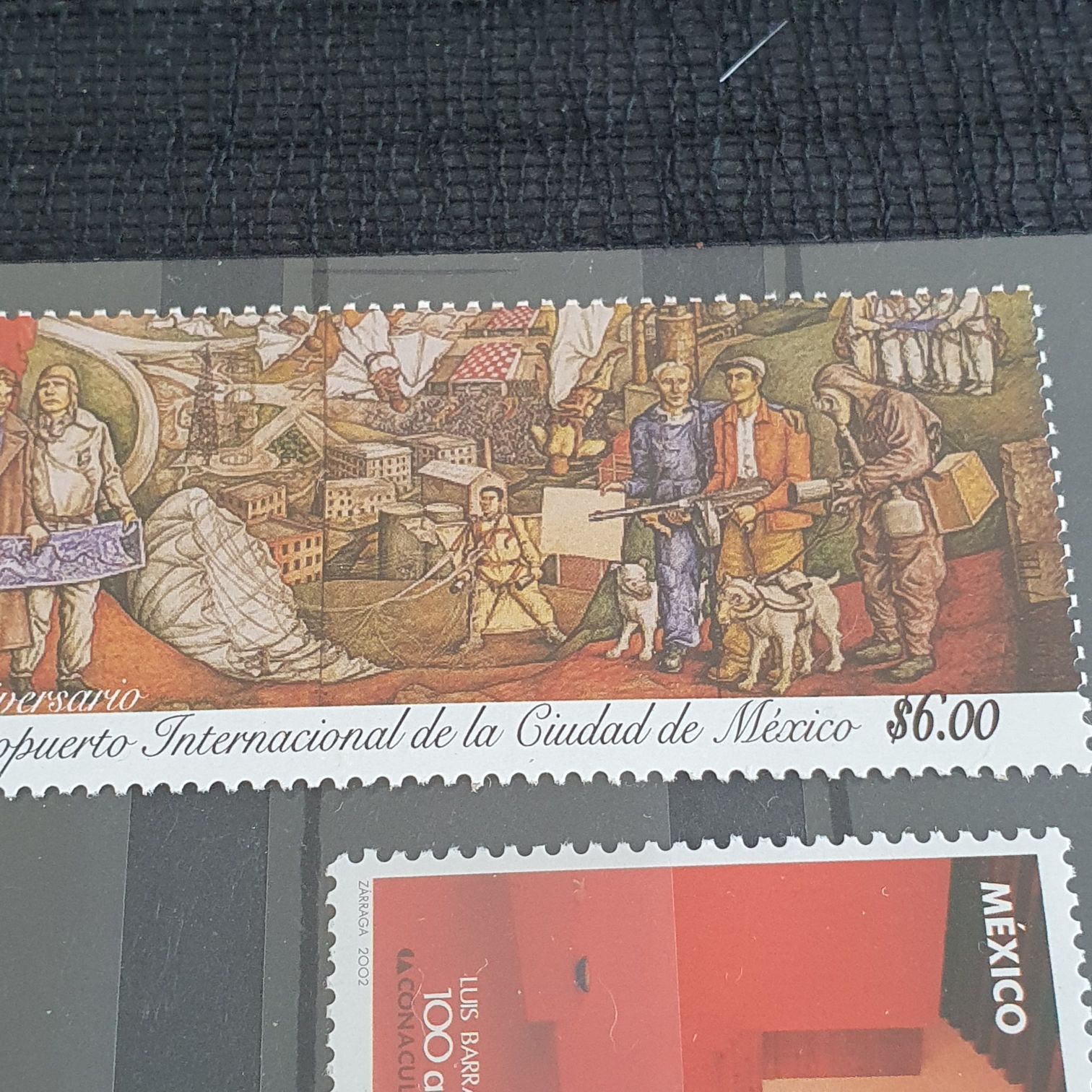 Aeropuerto Internacional De La Ciudad De México  stamp collectible - Main Image 2