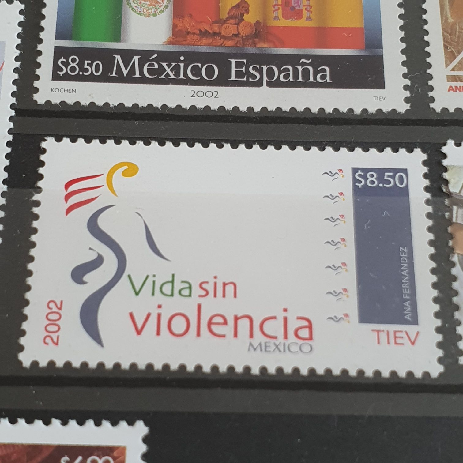 Vida Sin Violencia  stamp collectible - Main Image 2