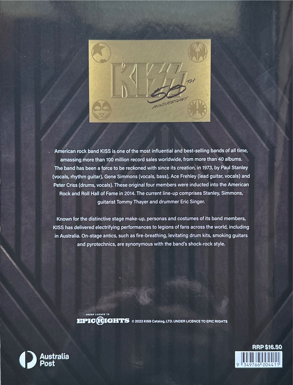 Stamp Pack Australia KISS  stamp collectible [Barcode 9349766004411] - Main Image 4