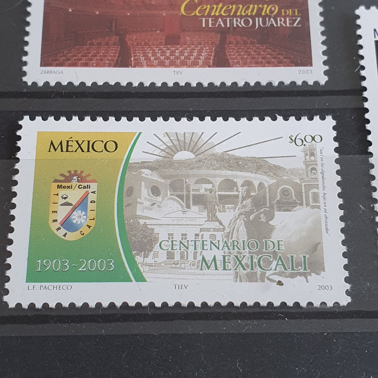 Centenario De Mexicali  stamp collectible - Main Image 2
