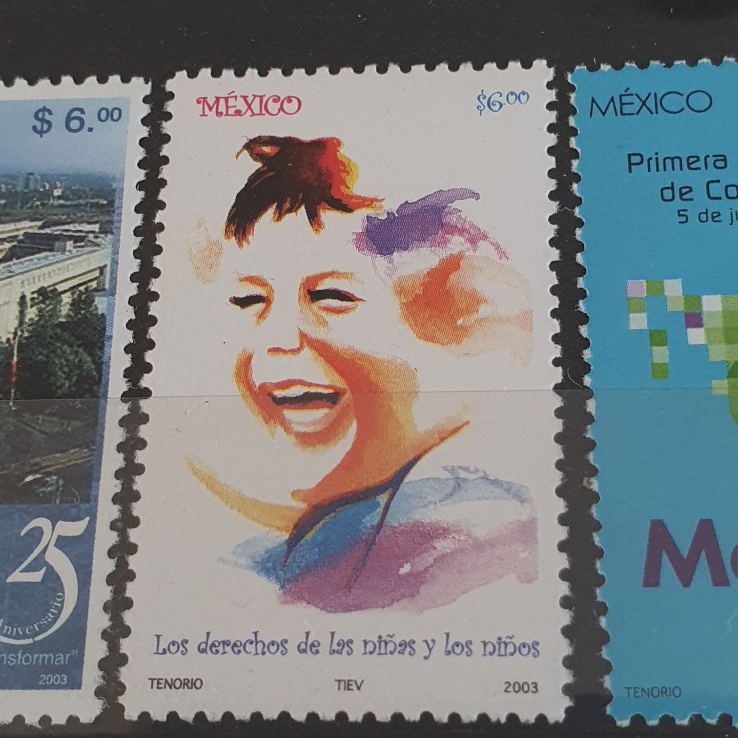 Los Derechos De Las Niñas Y Los Niños  stamp collectible - Main Image 2