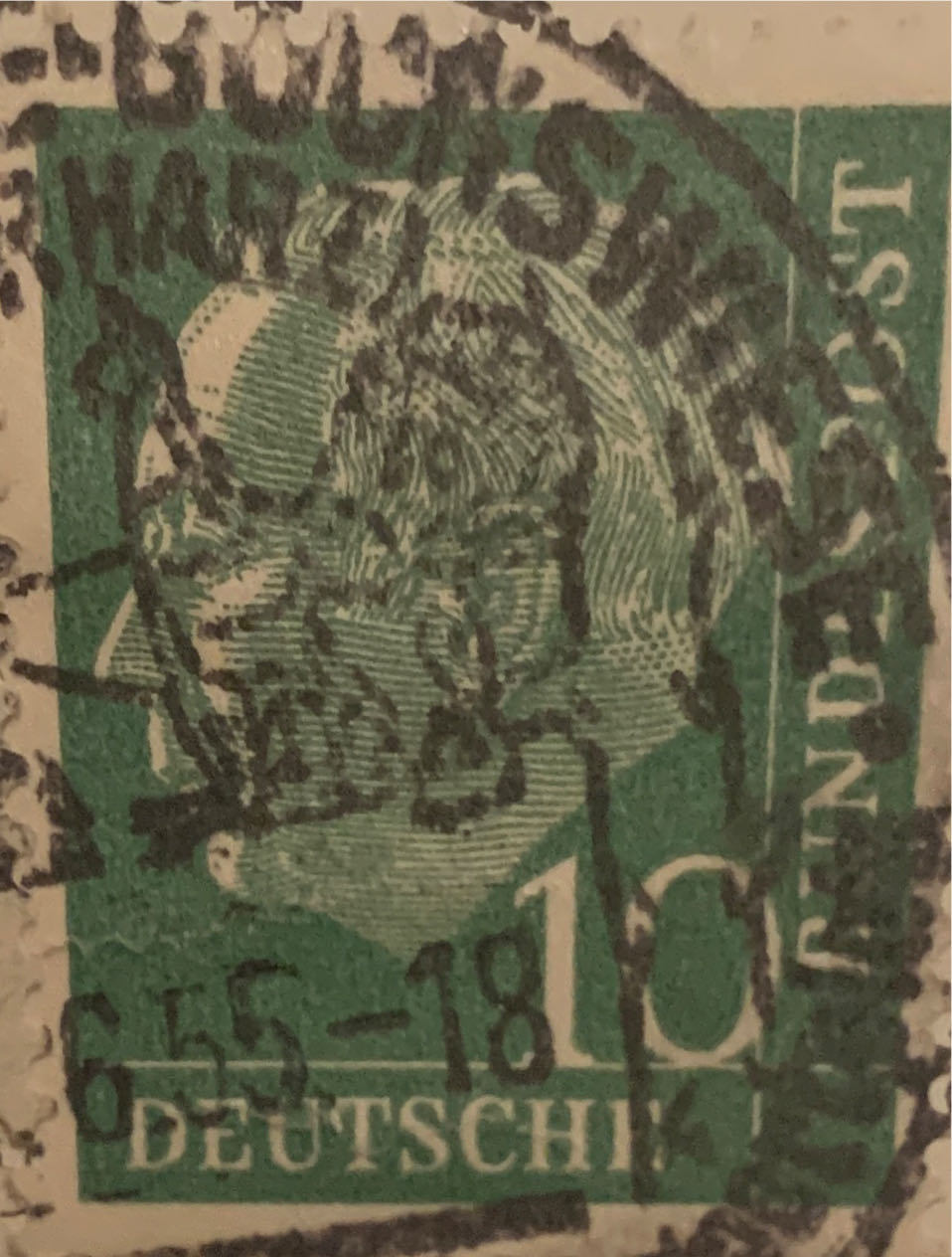 Professor Dr. Thomas Heuss  stamp collectible - Main Image 2