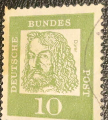 Famous Germans  stamp collectible - Main Image 2