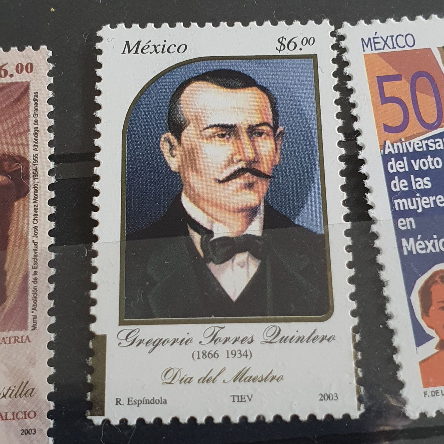 Gregorio Torres Quintero  stamp collectible - Main Image 2