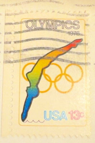 Olympic Games 1976: Diving  stamp collectible - Main Image 2