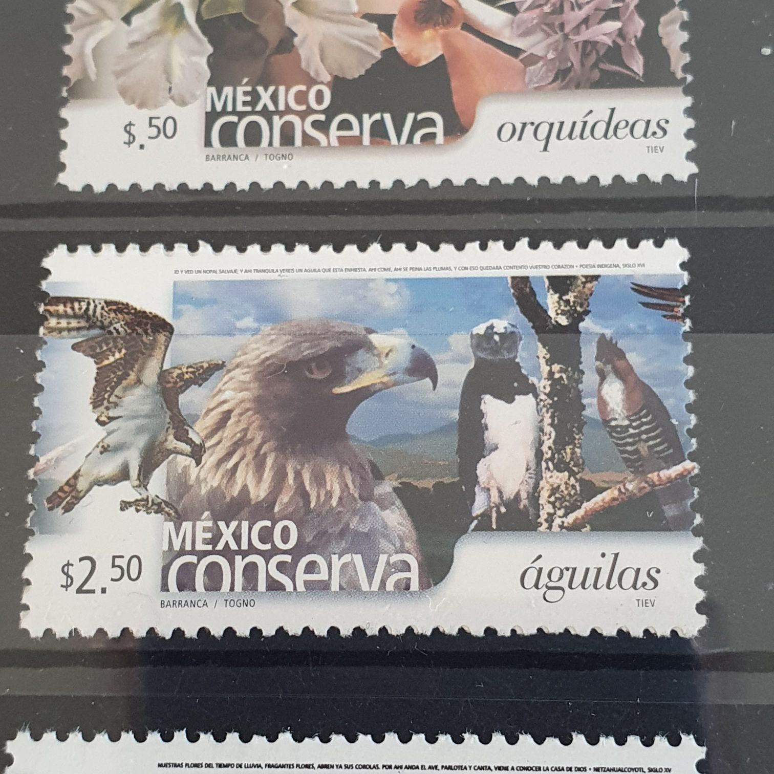 México Conserva Aguilas  stamp collectible - Main Image 2