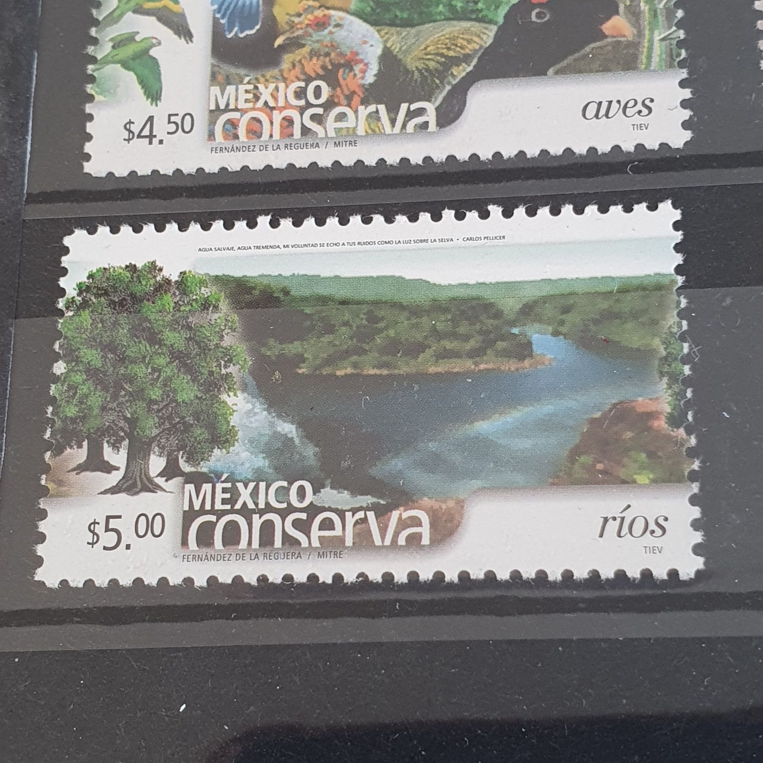 México Conserva Ríos  stamp collectible - Main Image 2