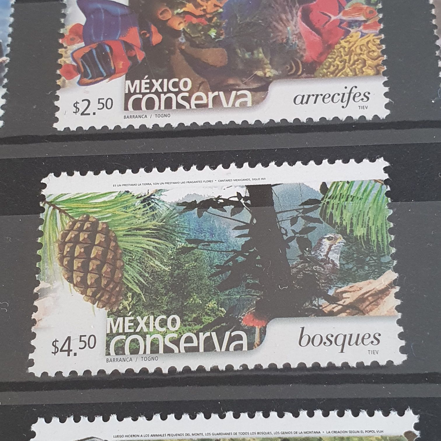 México Conserva Bosques  stamp collectible - Main Image 2