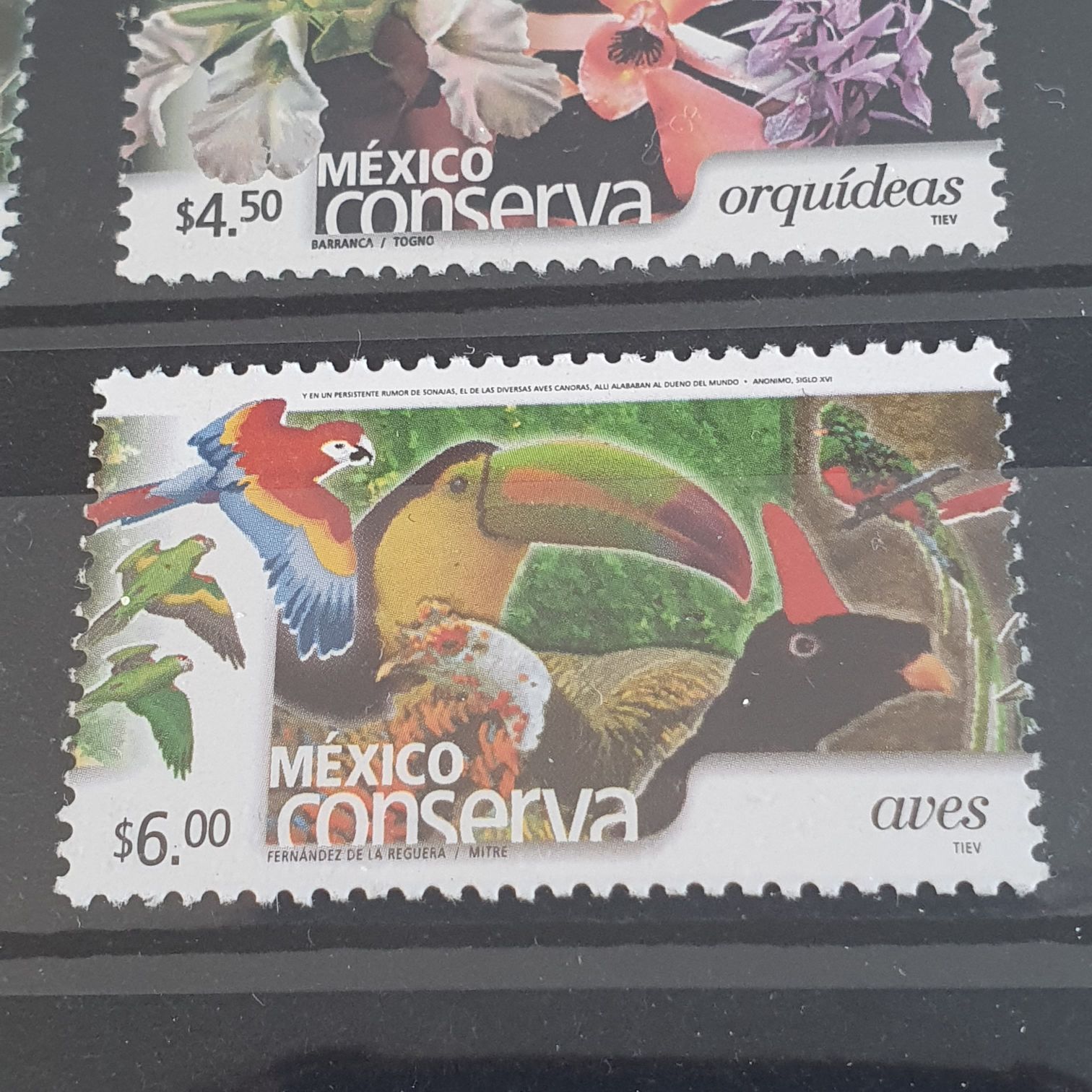 México Conserva Aves  stamp collectible - Main Image 2