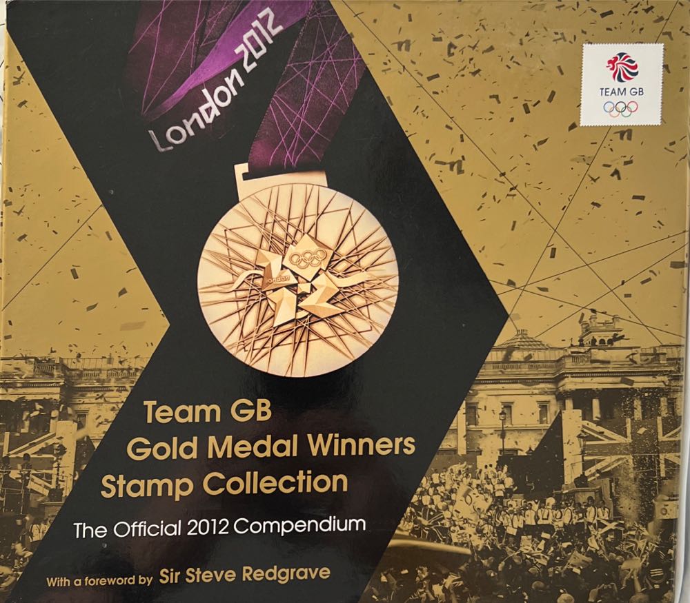 Olympic Gold Medal Team GB Winners  stamp collectible [Barcode 9780946165667] - Main Image 3