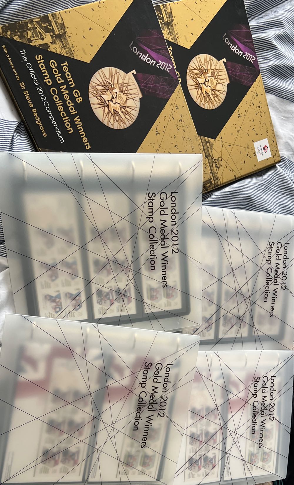 Olympic Gold Medal Team GB Winners  stamp collectible [Barcode 9780946165667] - Main Image 4